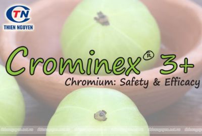 Các bằng chứng khoa học về tác dụng hạ đường huyết và phòng ngừa biến chứng tiểu đường của Crominex®3+